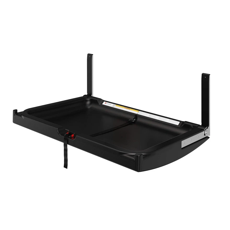 Cambiador de bebé horizontal montado en la pared Foundations Elements negro Foto 2 de 4