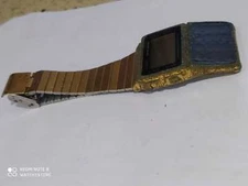 CASIO DATA BANK DBC-610 CALCULATOR MOD 676 GOLD NOT WORK FOR PARTS