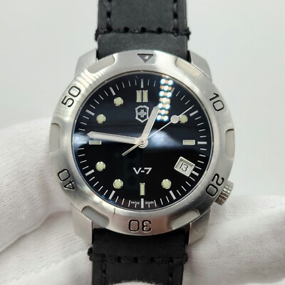 Victorinox Sub-Racer V7-20X Men's Silver Tone Quartz Watch w