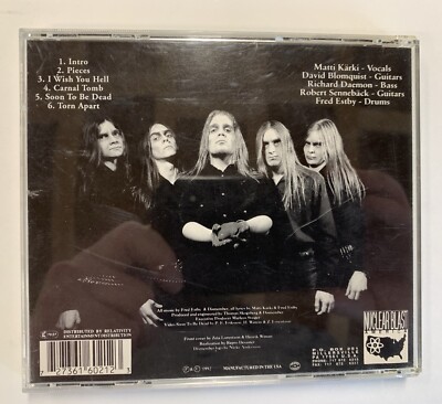 Dismember - Pieces EP CD 1992 Nuclear Blast Records Release | eBay