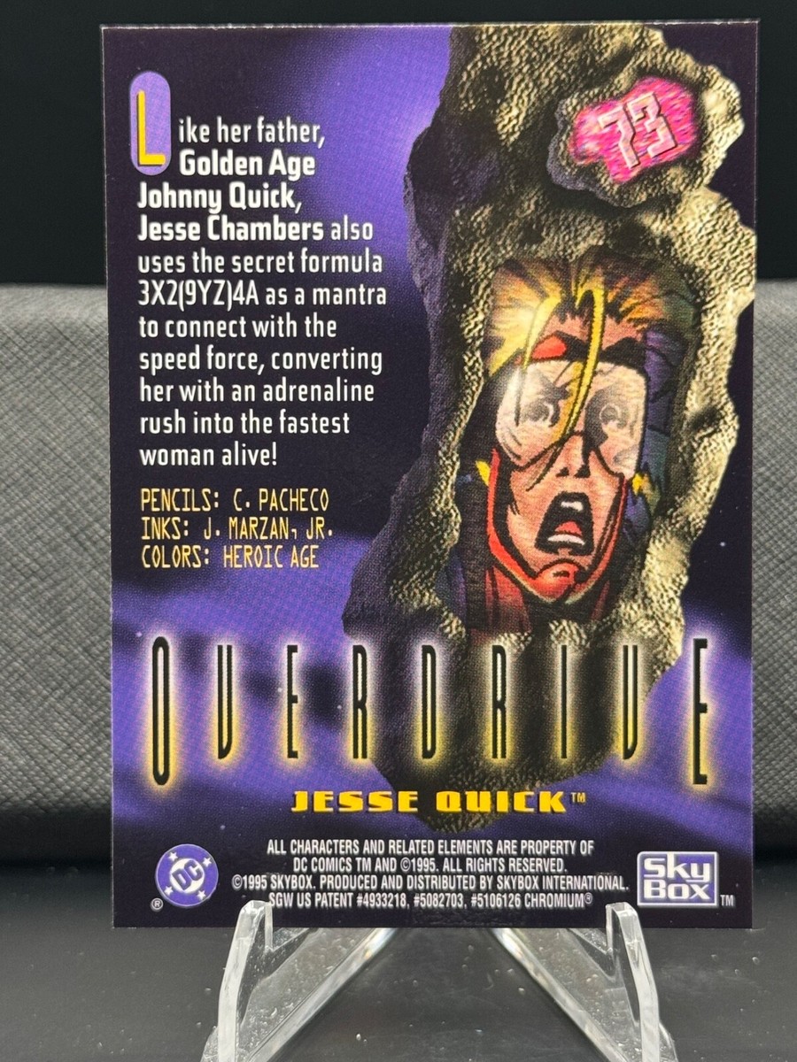 1995 Skybox, DC Power Chrome Legends '95 - Jess Quick, #73 | eBay