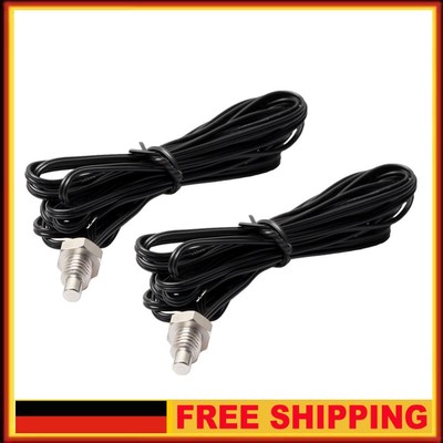 2x NTC 10K Thermistor Temperatursensor Gewinde Sondenkabel 3m
