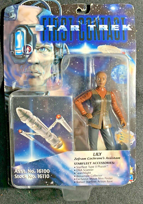 Star Trek First Contact Lily Action Figure Brand NEW Sealed Playmates 1996 5.5in
