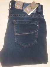 BRAX Jeans Jeans Elasticizzati Cadice Thermo Denim Jeans Blu Fb22 Qualità Calda NUOVO