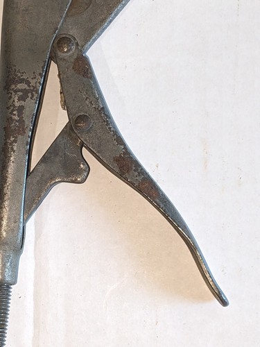 Vintage Westcraft Grip-Loc 9,5" (9-1/2 Zoll) VERRIEGELBARER Schraubstock Griffe-Stil ZANGE - Bild 9 von 14