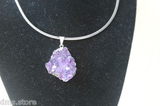 Amethyst Cluster Pendant from Brazil R253
