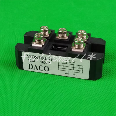1PCS MDS100A MDS100-16 3-Phase Diode Bridge Rectifier 100A Amp 1600V NEW