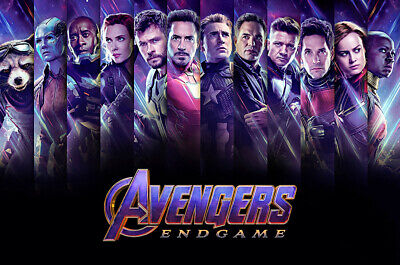 Marvel Avengers Endgame Movie Premium POSTER MADE IN USA - CIN026