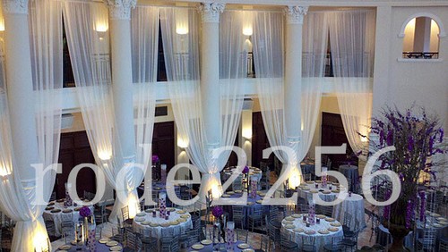 Voile fabric whole roll 4 colors 300CM (118") wide super quality wedding drapes - Picture 9 of 16