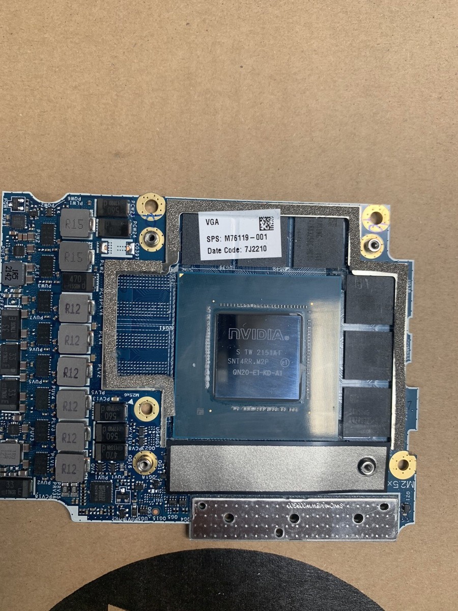 HP ZBook Fury 15 G8, Fury 17 G8 VIDEO CARD M76119-001 RTX