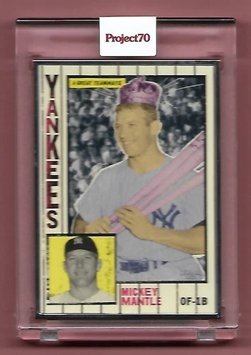 Mickey Mantle 2021 Topps Project 70 A/P By New York Nico 49/51 Yanks FREE SHIP  
