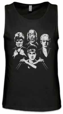 Karate Rhapsody Herren Tank Top The Album Karate Bohemian Queen Kid Cobra Daniel