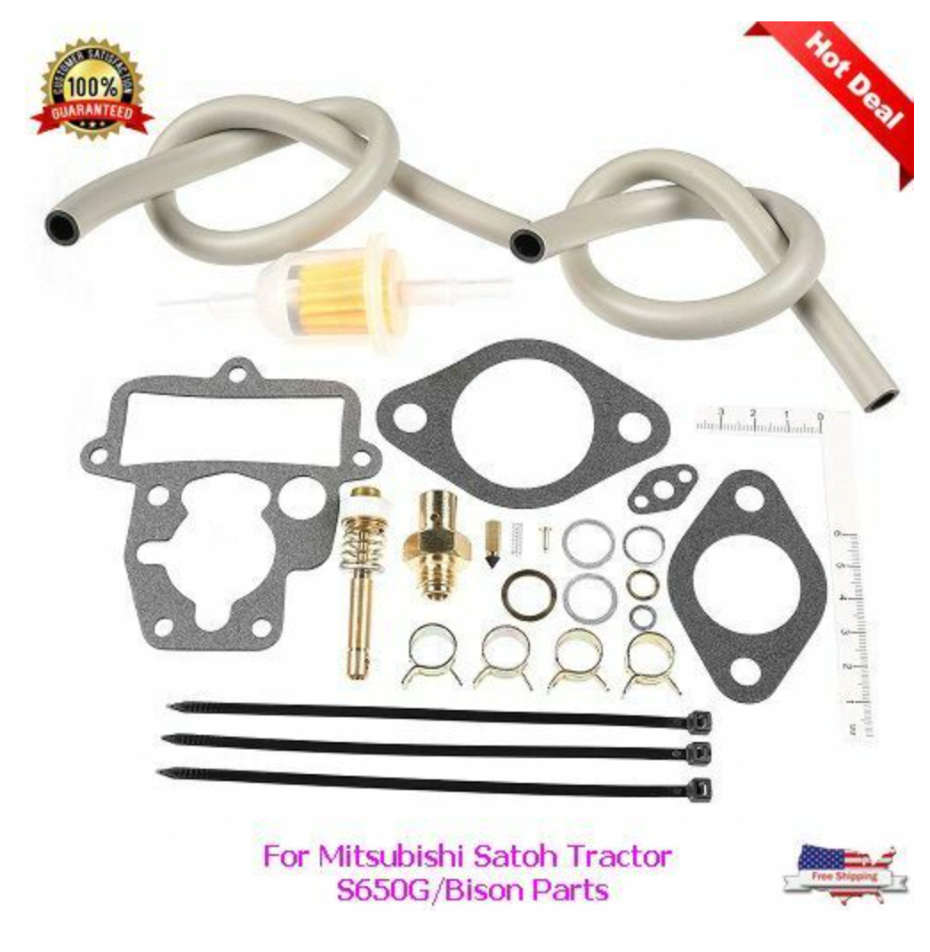 G0643233990 Carburetor Repair Kit for Mitsubishi Satoh Tractor S650G