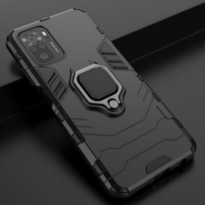 Ring Armor Case f Xiaomi Redmi Note 10 / 10S Handyhülle Schutz Hülle Robust Etui