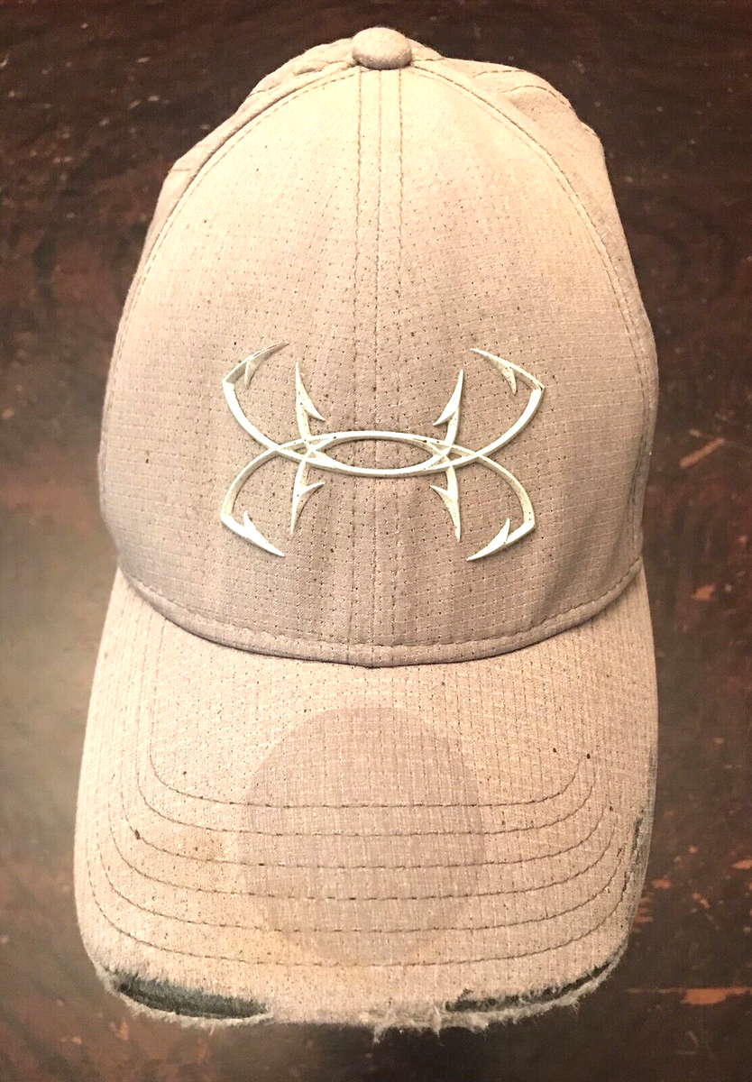 Mens Hats Ua Fish Hook Cap Distressed Under Armour Mens Heatgear