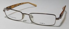 FURLA HOPE VU4144 LIGHT STYLE STAINLESS STEEL EYEGLASSES/EYEWEAR/EYEGLASS FRAME
