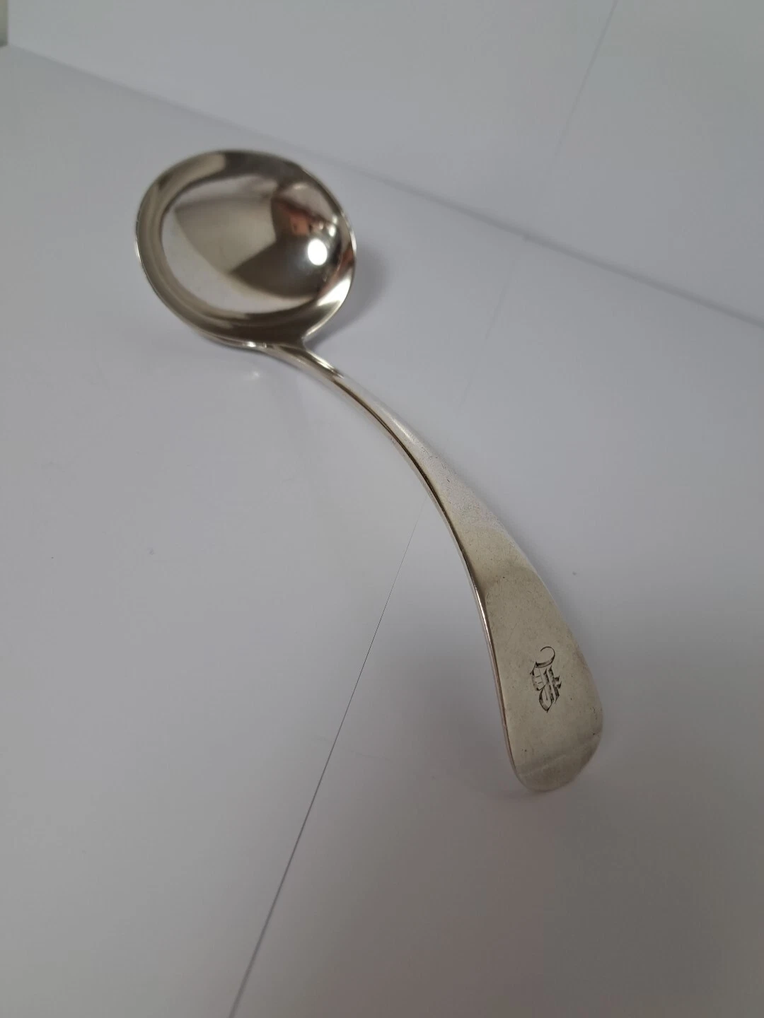 Georgian Style Victorian Sauce Ladle 1894 Sheffield 65g John Round & Sons