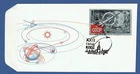 USSR CCCP RUSSIA. 1961 FDC COMMUNIST PARTY. MICHEL 2540. SILVER STAMP.