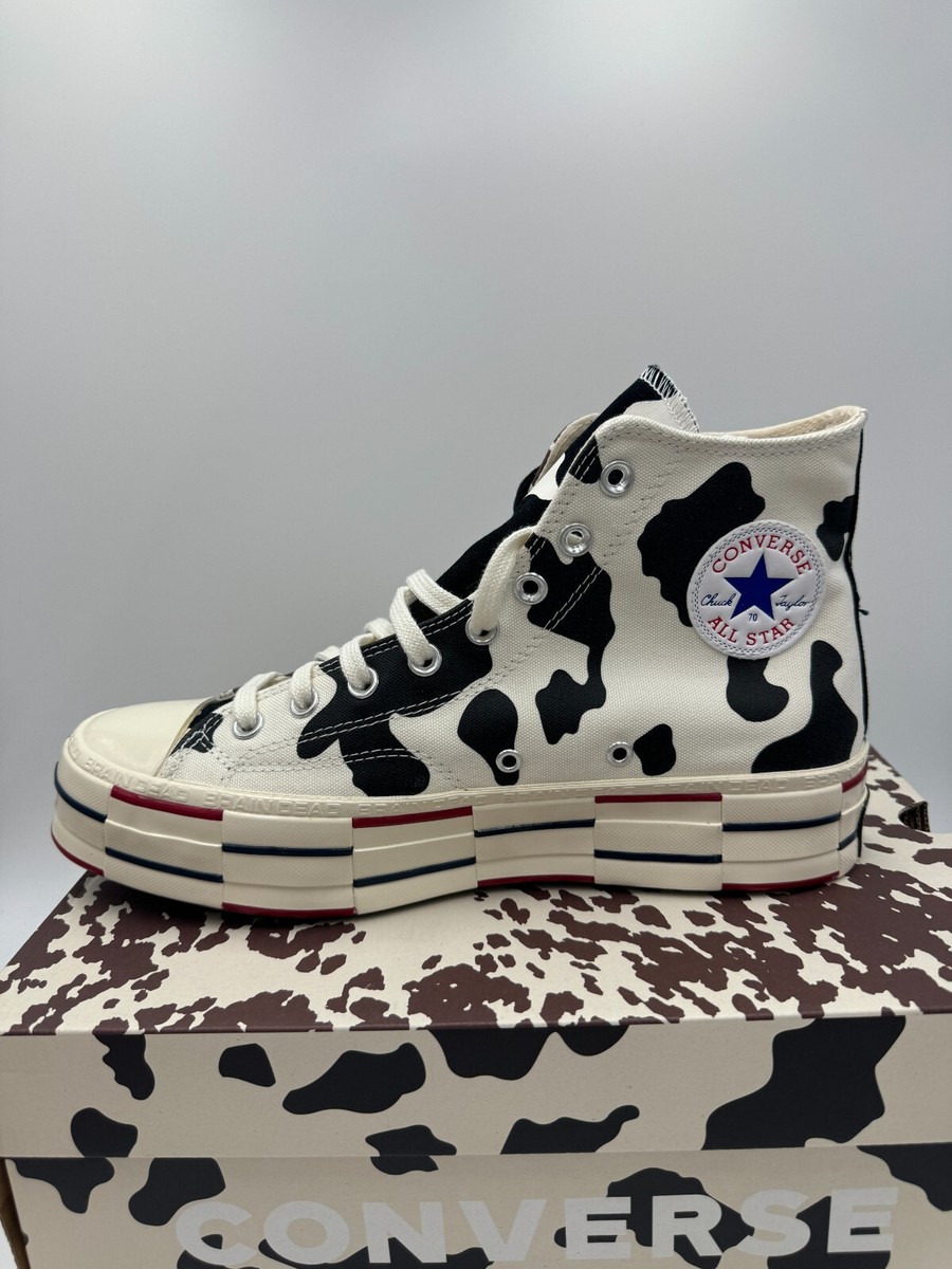 Converse x Brain Dead Chuck 70 Hi 'Cow Print' Shoes Men 9.5 EUR 43