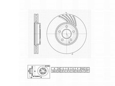 Disc Brake Rotor-fvp Premium Replacement Coated Winstop 6620241 Disc Brake Rotor-fvp Premium Replacement Coated Winstop 6620241