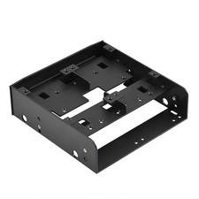 5.25 Inch to 2.5, 3.5 Floppy-Drive Bracket, HDD SSD Computer Mounting Bay Kit