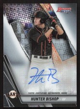 2019 Bowman's Best Hunter Bishop Auto Best of 2019 Autographs Refractor #B19-HB
