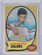 1970 Topps Football #43 Elvin Bethea RC - Houston Oilers