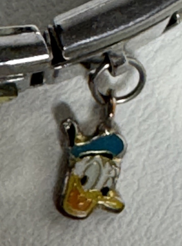 Authentic Disney Italian Charm Bracelet (2) -  18 CHARACTERS RARE VTG image 6