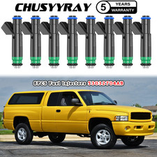 For M Fuel Injectors 53032704ab Set 8 For 2004-2007 Dodge Jeep 4.7 V8