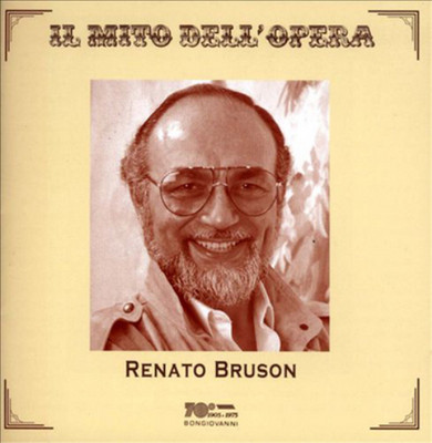 Renato Bruson Renato Bruson: Live Recordings 1969-1998 (CD) Album