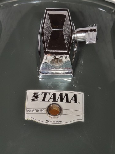 Vintage Tama- Rockstar Pro 12in. Rack Tom - Gun Metallic Gray - Picture 7 of 20