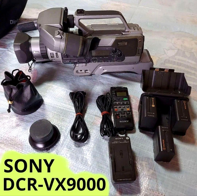 SONY　DCR-VX9000　DVテープ対応 ソニー DCR VX9000 for Lo-Fi フッテージ : r/cinematography