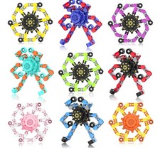 Transformable Fidget Spinners,9PCS Funny Sensory Fidget Toys for Kids