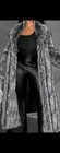 Stunning ! Silver Fox wrap-around coat looks real faux  lightweight — photo 3