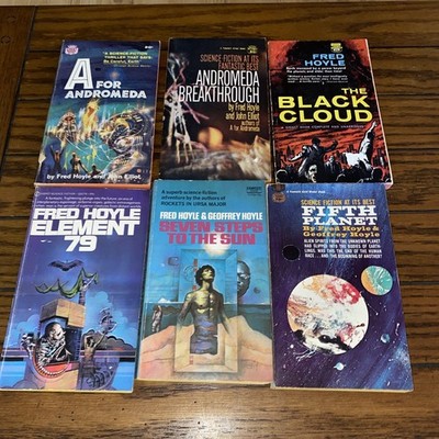 Fred Hoyle Vintage Paperbacks Lot Of 6 Fawcett, Signet, Crest