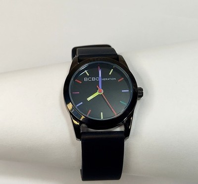 Vintage BCBG Generation Quartz 3ATM Water Res Wristwatch Model#BL4199 *Very Nice
