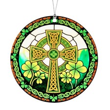 Lucky Irish Shamrock Ornaments, Saint Patrick  s Day Gifts for