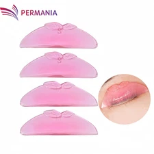 2 Pairs C Curl Silicone Eyelash Perm Pads Sticky Lashes Rod Shield Lift