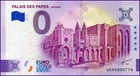 UEDV / PALACE OF THE POPES / €0 BANKNOTE / ZERO EURO BANKNOTE / 2026-13