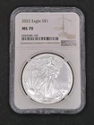 2022 1oz .999 Silver Eagle | NGC MS70
