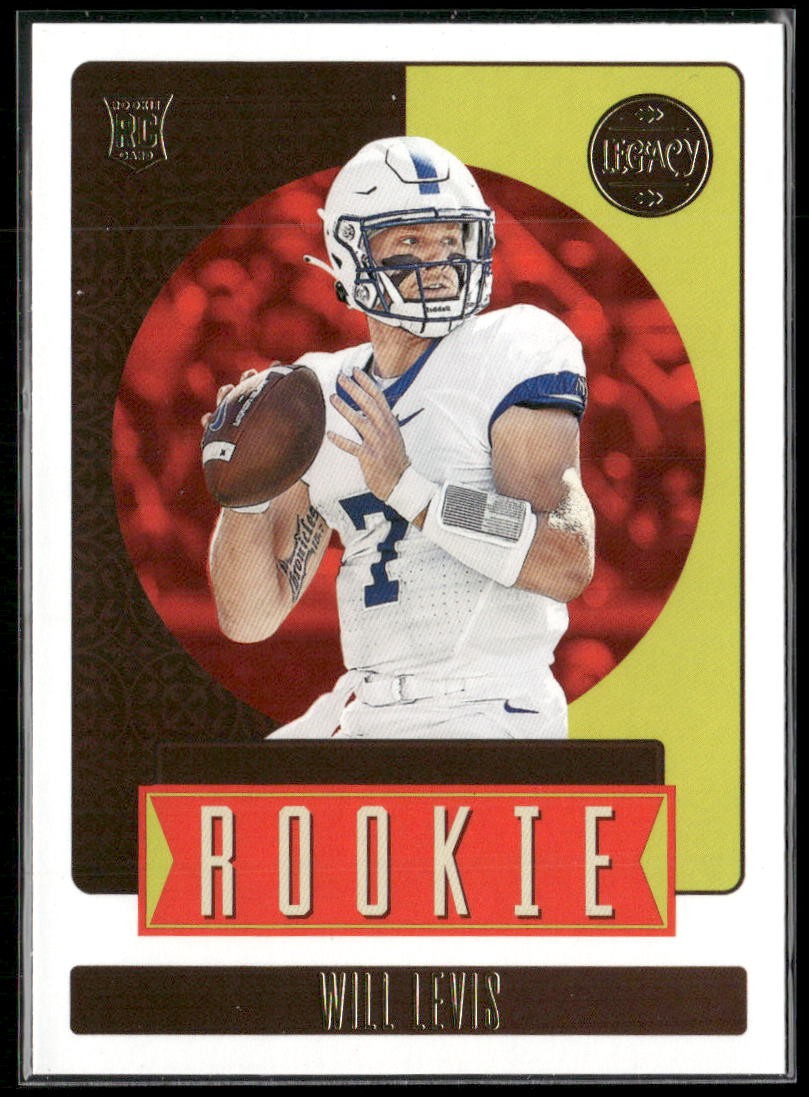 2023 Panini Legacy #153 Will Levis Rookie Kentucky Wildcats
