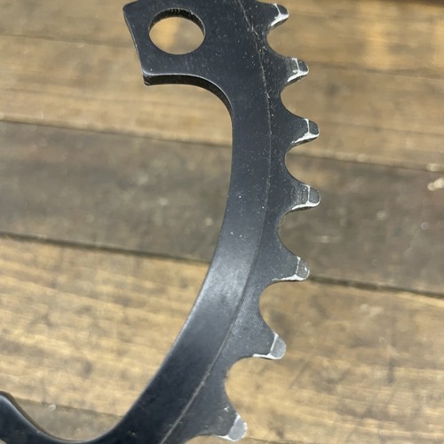 42T 130BCD Black Alloy Chainring SR Bicycle 5-Bolt Road Bike Lightweight 45g - Picture 4 of 8