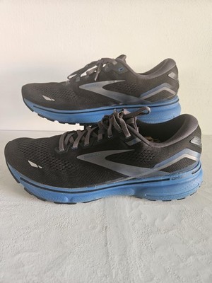 Brooks Ghost 15 Shoes Mens Size 12 Black Blue Running Sneakers 1103931D056