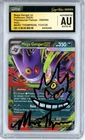 CGC Authentic Auto 10 Marc Thompson Mega Gengar ex 056/094 Phantasmal Flames