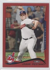 2014 Topps Target Red Vinnie Pestano #458 0a6