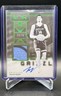 2024-25 Panini Noir Zach Edey RPA Black & White Holo Green 24/49 RC Auto #330