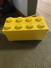 Large Yellow LEGO Brick Storage Box
