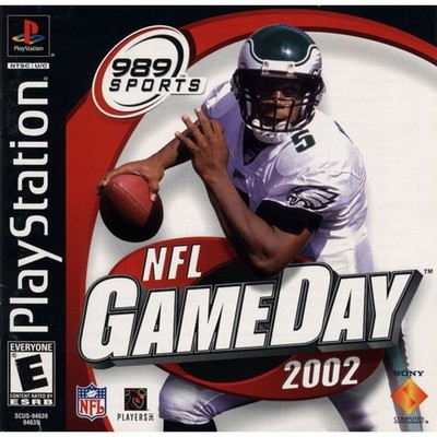 NFL Gameday 2002 Sony Playstation 2001 Case Manual Disc Tested Great Authentic