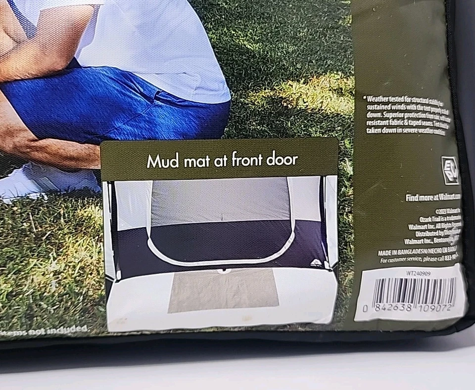 Tienda domo Ozark Trail SUV para 5 personas 108" Wx 108D" x 84H” 25 lb Nuevo Foto 4 de 4