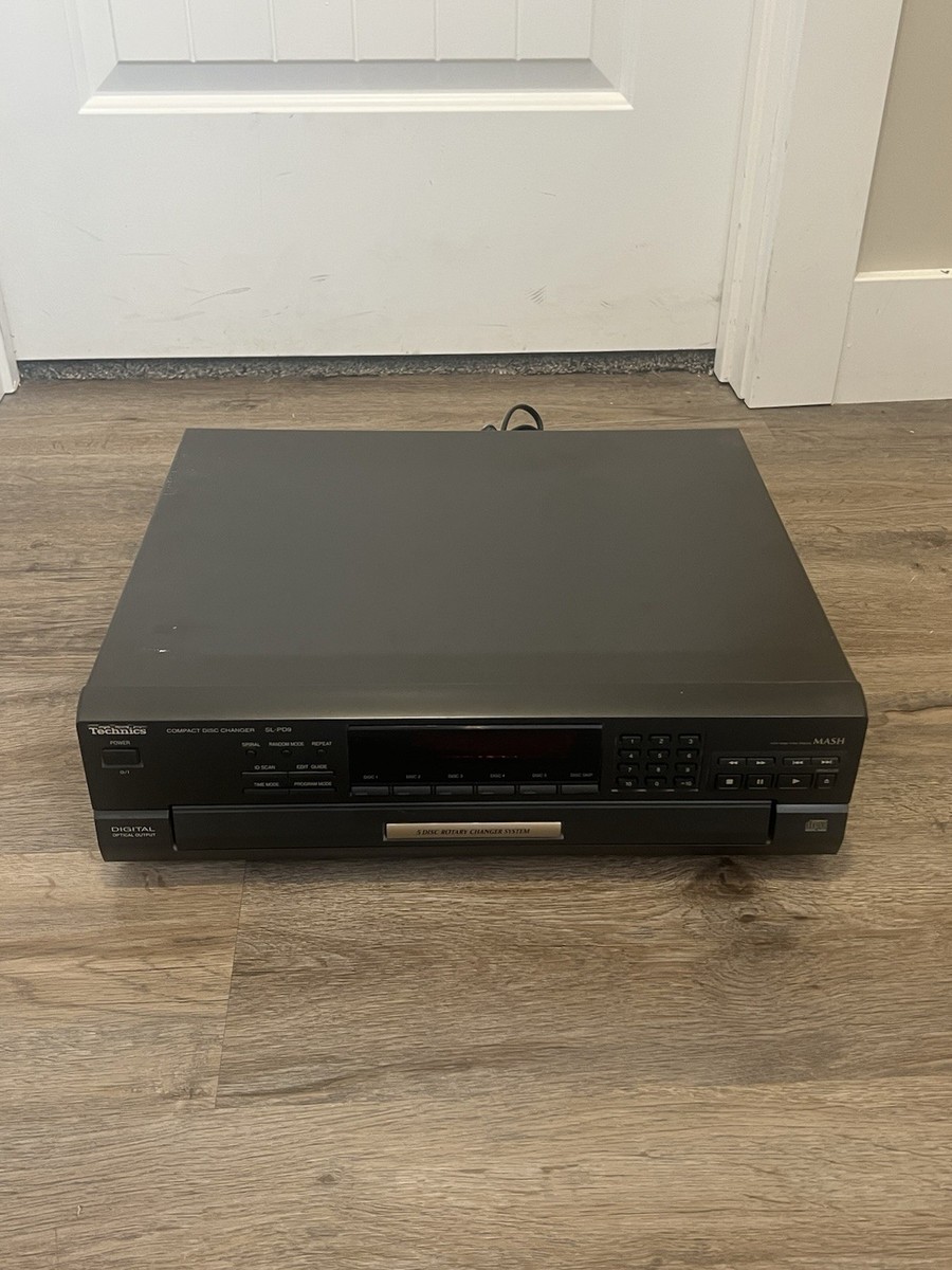 Technics 5-Disc CD Changer SL-PD9 Rotary Multi-Stage *TESTED